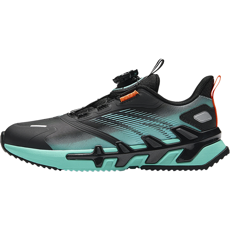 

Antakids Легкие амортизирующие низкие детские беговые кроссовки black green kids