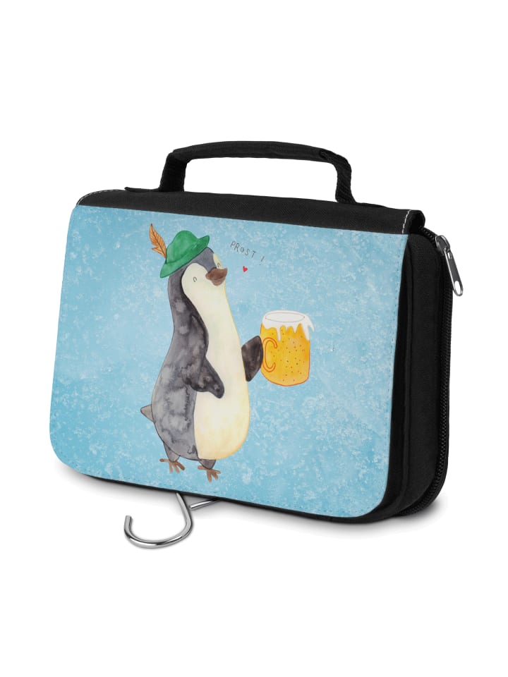 

Mr. & Mrs. Panda Косметичка Penguin Beer без слогана, ледяного синего цвета