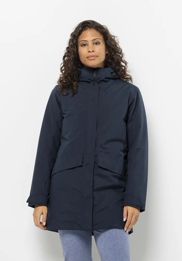 

Функциональное пальто Jack Wolfskin "TEMPELHOF COAT W", синий