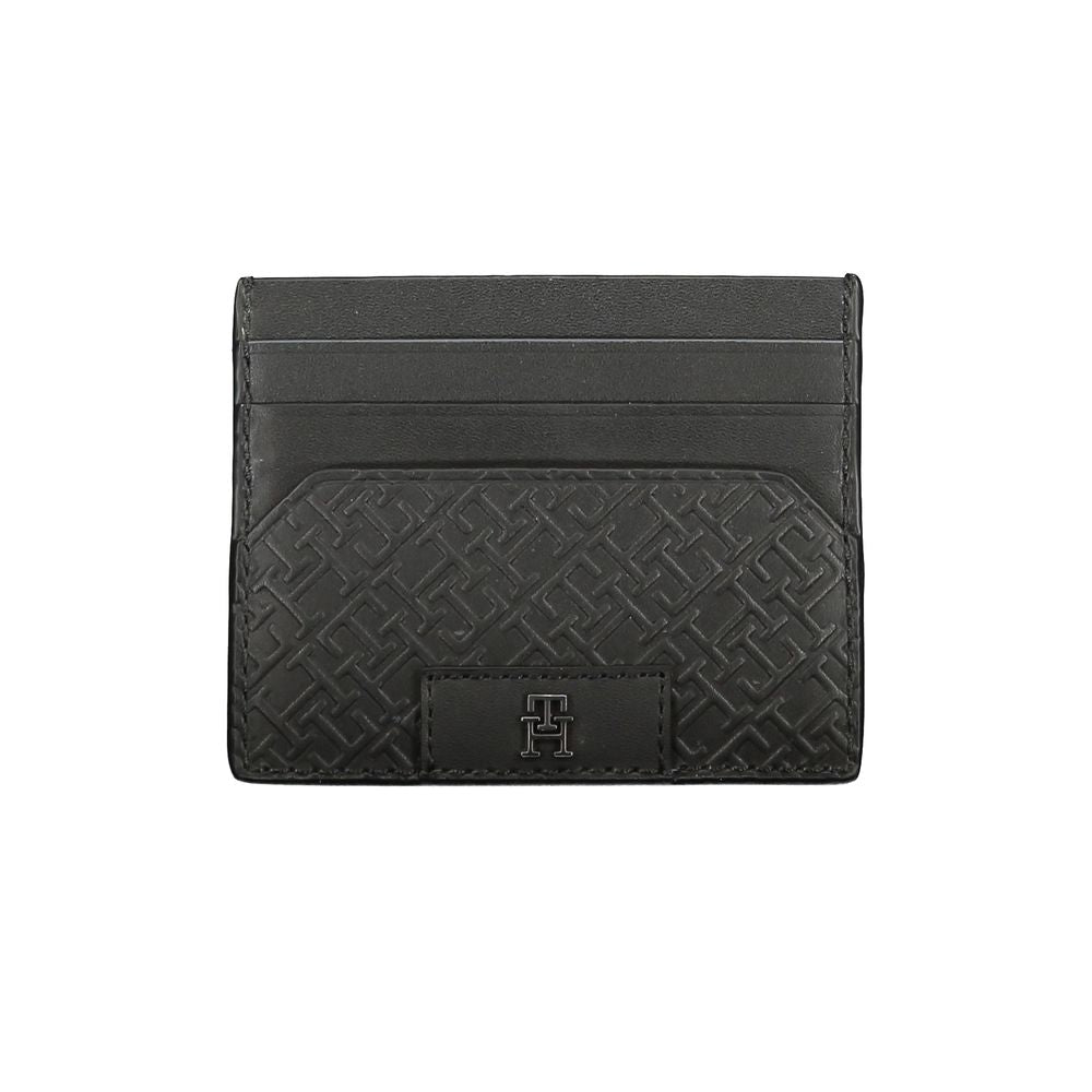 

Мужской кожаный кошелек Tommy Hilfiger, черный