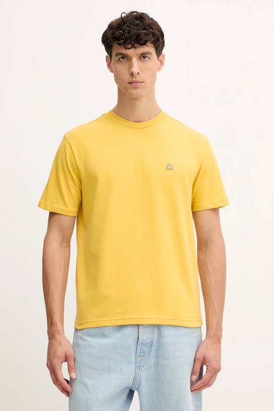 

Хлопковая футболка United Colors Of Benetton, желтый