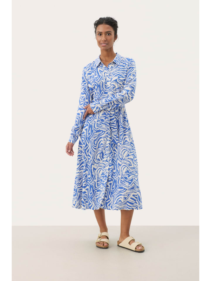 

Платье ShelbyPW Feminine Shaper Dress в цвете Amparo Blue Animal Print PART TWO