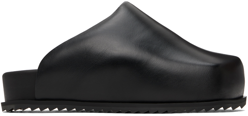 

Черные туфли-лоферы Truck Slide Slip-On YUME YUME, Black leather