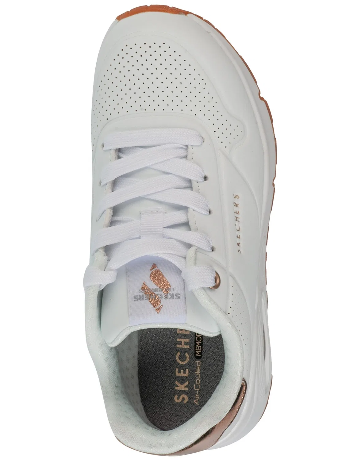 Кроссовки 'Skechers Uno Gen1 - Shimmer Away' Skechers, White — фото 4