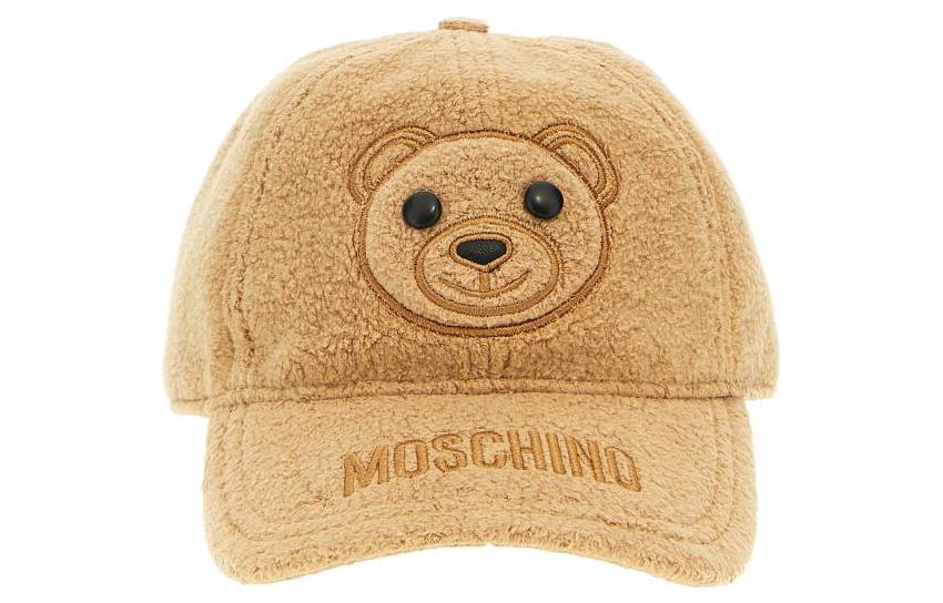 

Флисовая бейсболка с вышитым логотипом MOSCHINO