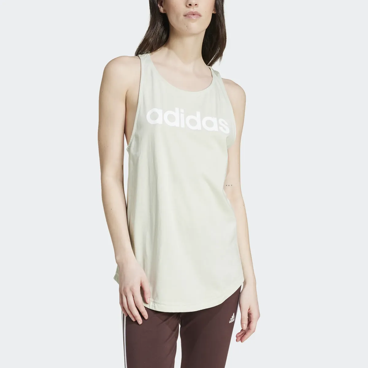 

Майка Adidas Sportswear "W LIN TK", зеленый