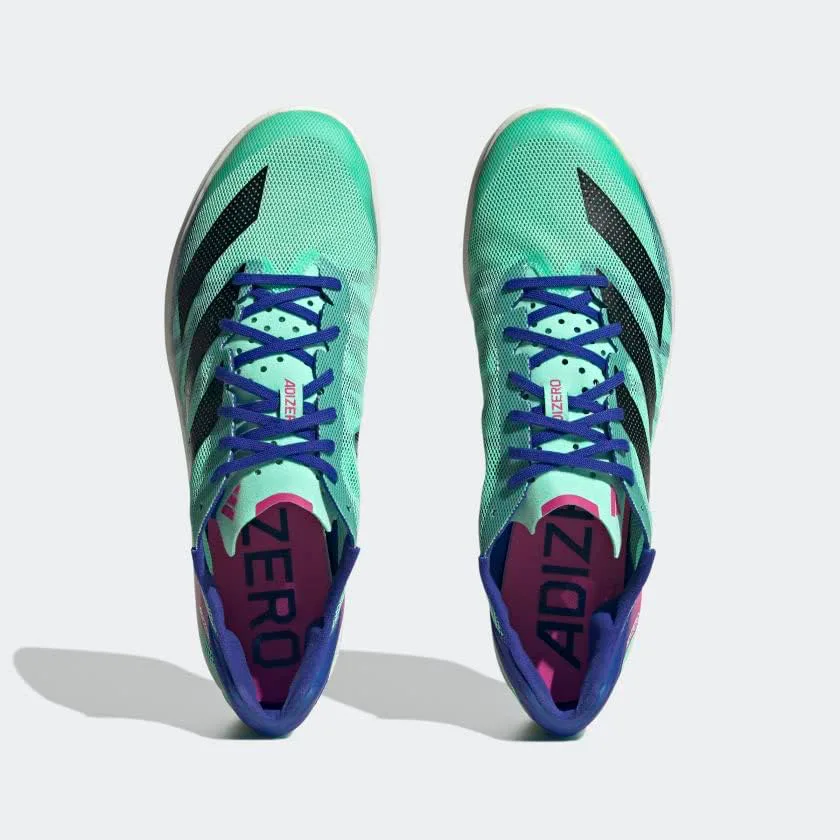 Кроссовки Adidas Adizero Avanti для взрослых, унисекс, мятный/черный/синий — фото 4