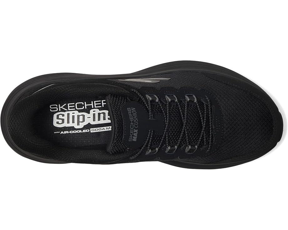 Кроссовки SKECHERS Max Cushioning Endeavour Cardova Hands Free Slip-Ins, черный — фото 2