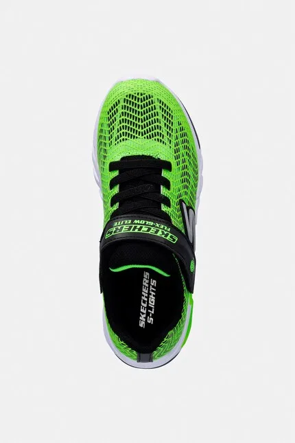 Кроссовки детские Flex-Glow Elite-Vorlo Skechers, зеленый — фото 4