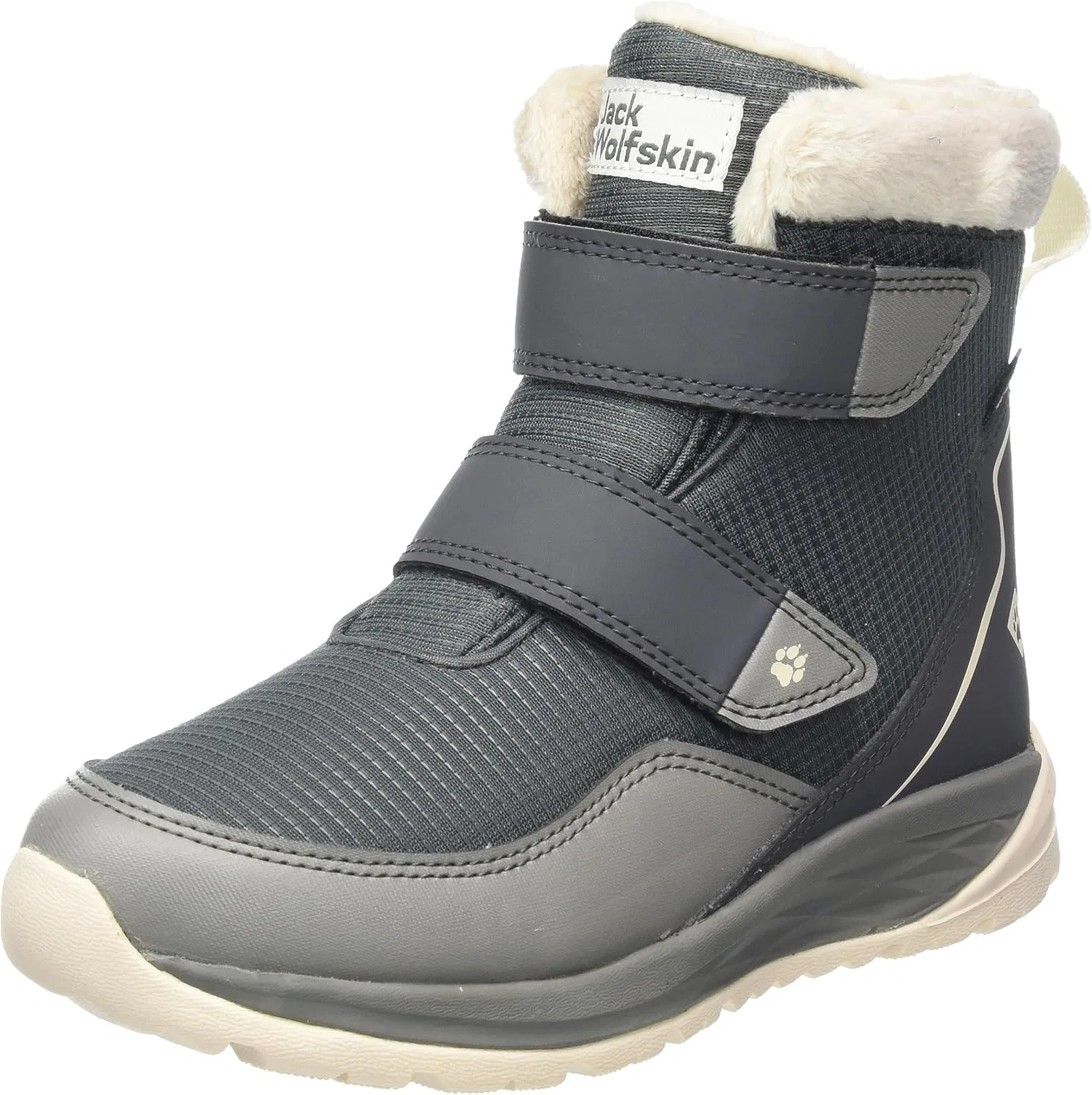 Ботинки Polar Wolf Texapore Mid VC K Jack Wolfskin, Smokey Grey