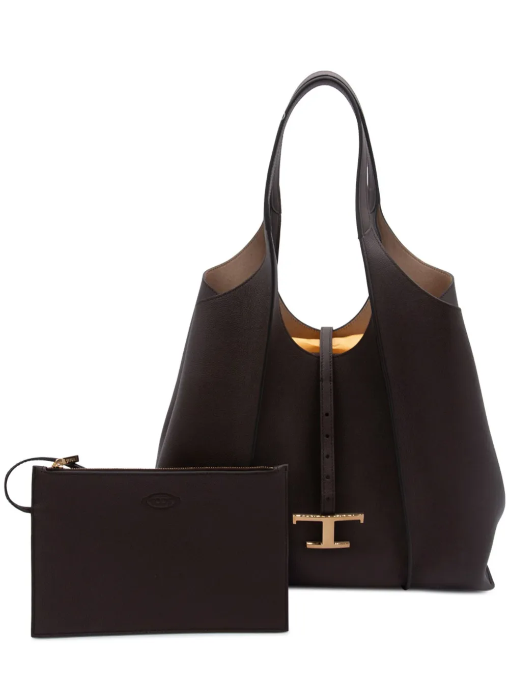 

Сумка-тоут T Timeless TOD'S, коричневый