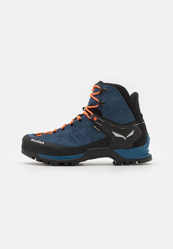 Кроссовки для походов ms mountain trainer mid gore-tex Salewa, Dark Denim/Black