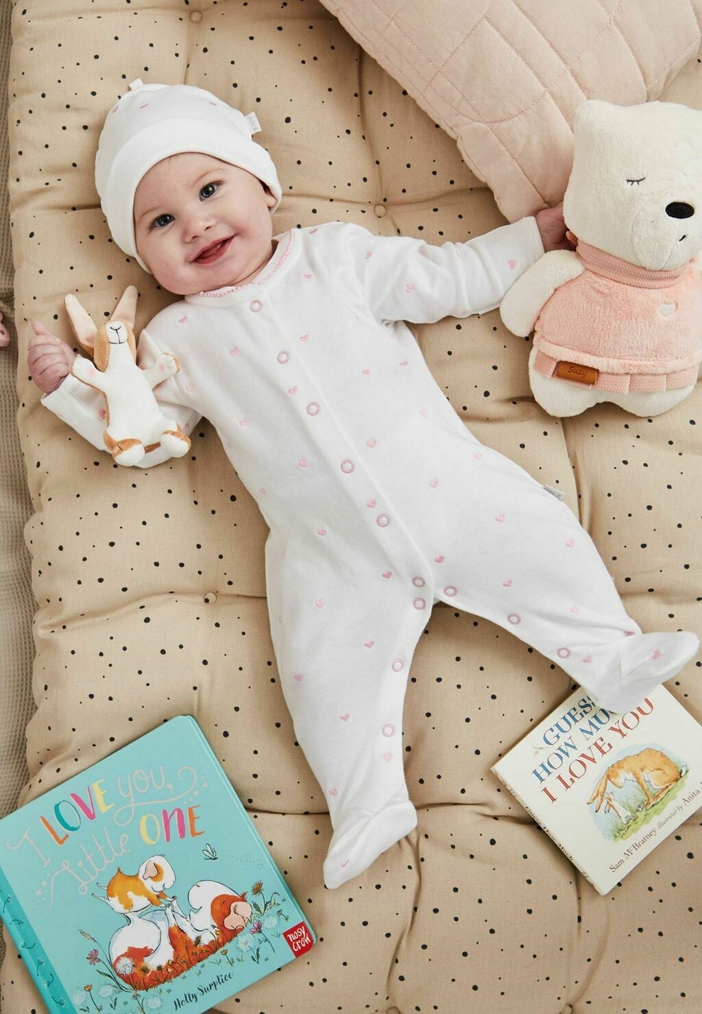 

Комбинезон Regular Fit JoJo Maman Bébé, цвет pink heart
