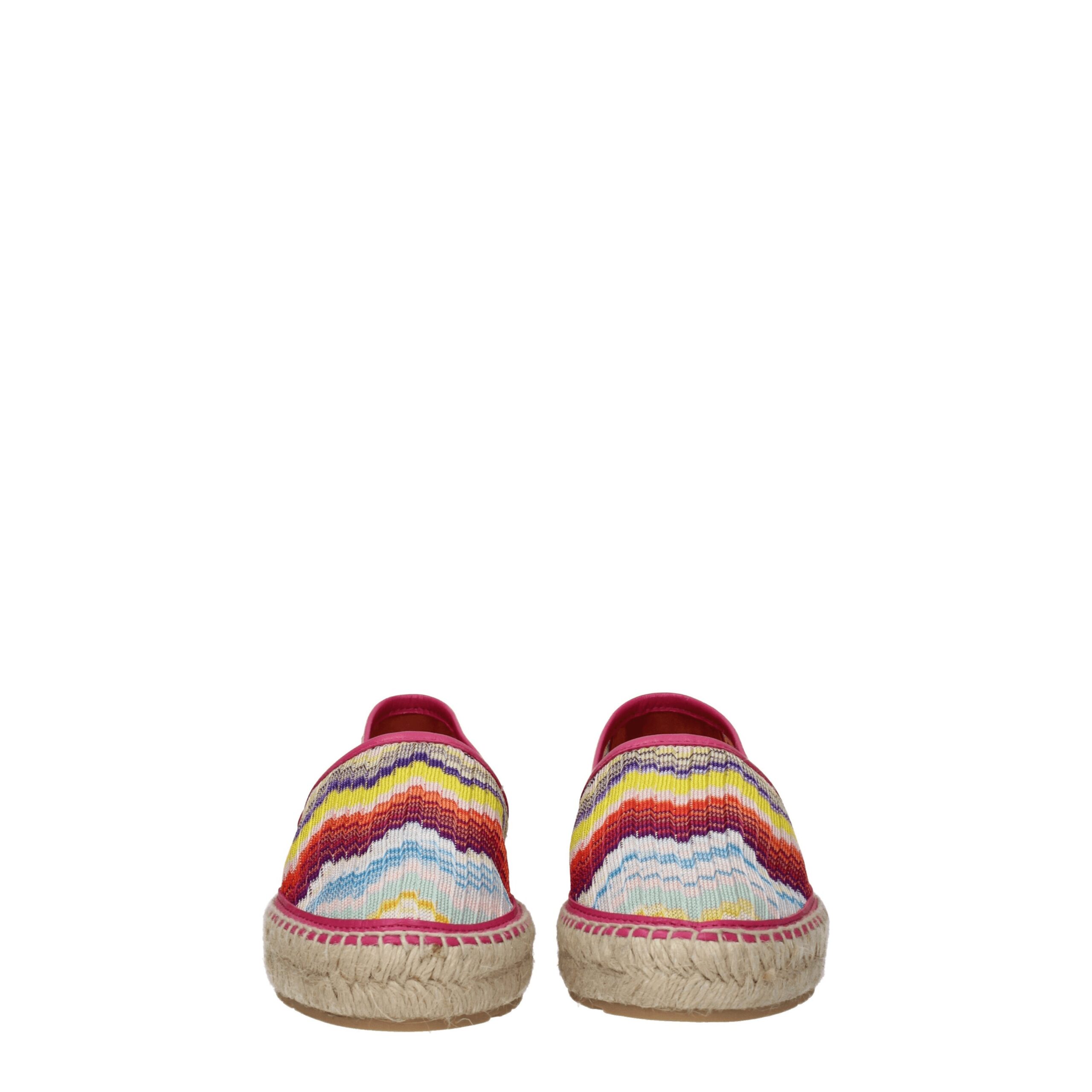 Эспадрильи из разноцветной ткани Missoni, мультиколор — фото 3