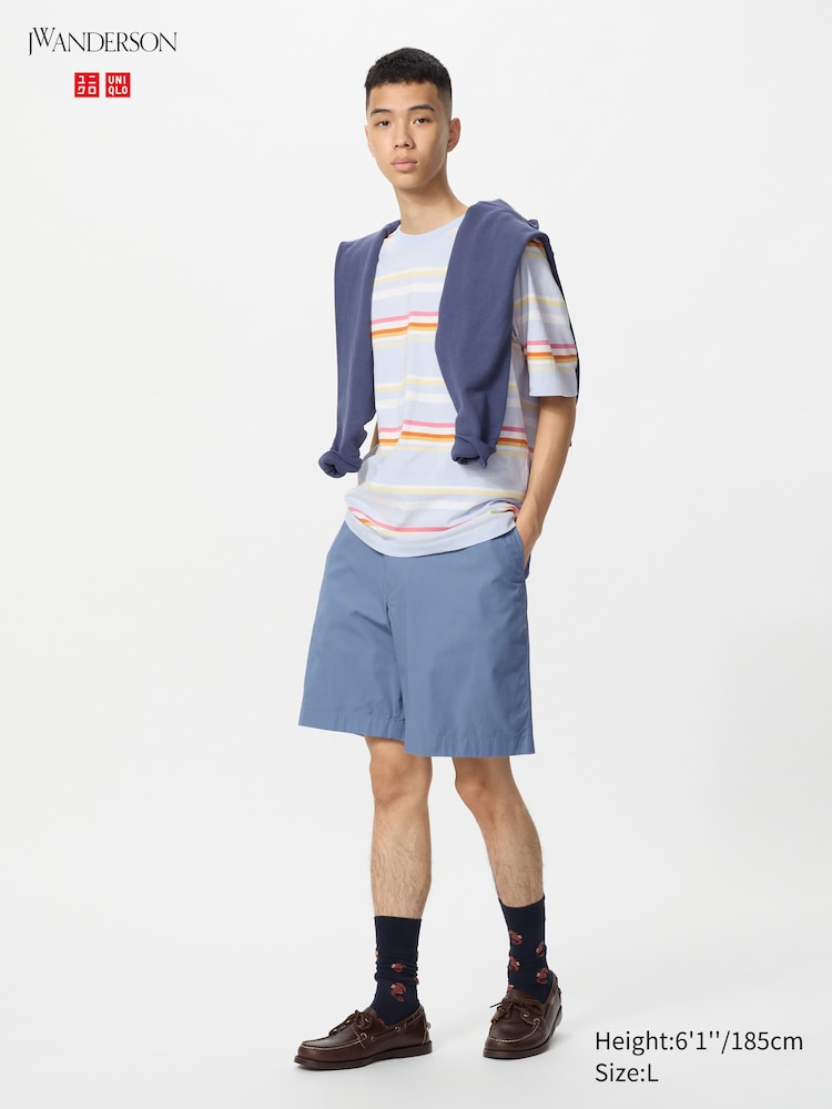 

Шорты чинос Uniqlo, цвет 62 синий