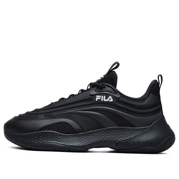 

Кроссовки fila ray 2 low top clunky shoes black Fila Fusion, черный