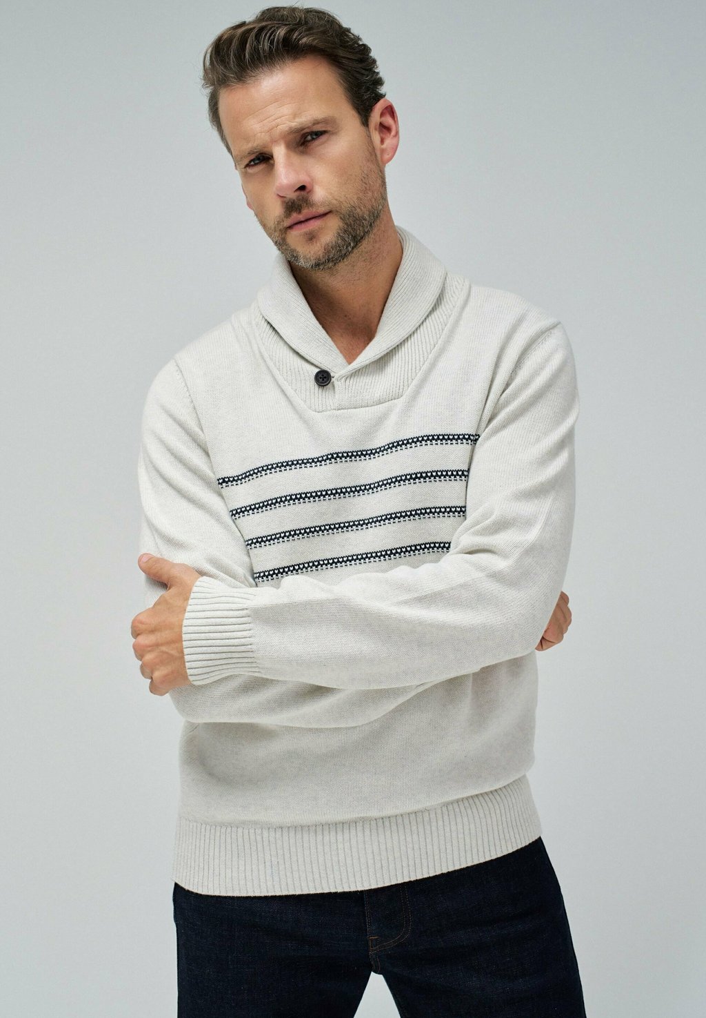 

Джемпер REGULAR Salsa Jeans, бежевый