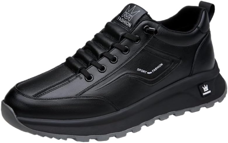 

Мужские модные спортивные кроссовки, удобные для повседневной носки, подходят для всех сезонов Fusecottc, черный