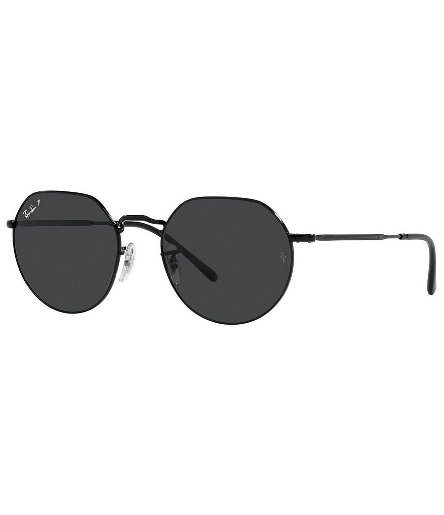 

Поляризованные солнцезащитные очки Ray-Ban Jack Rb3565 53 мм, черный