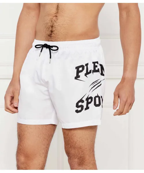 

Пляжные шорты Regular fit Plein Sport, белый