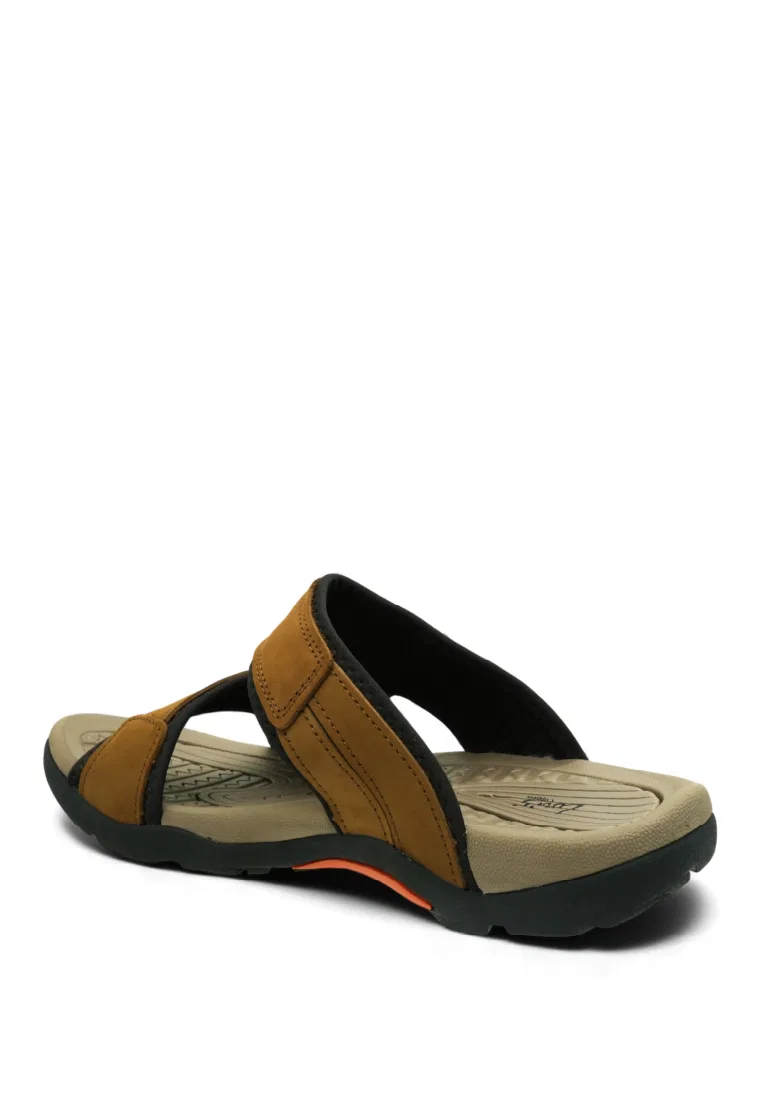 Мужские сандалии, slip-on, искусственная кожа, модель 250441264 Louis Cuppers, коричневый — фото 3