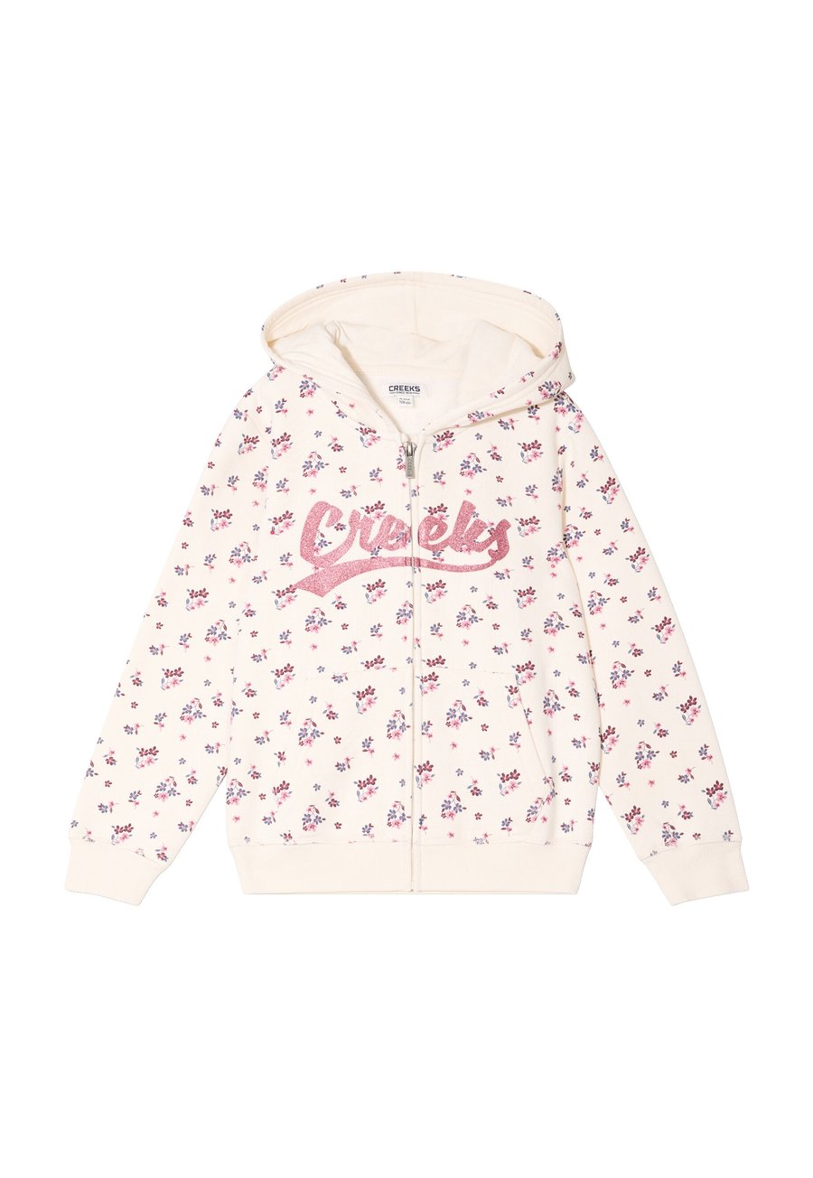 

Толстовка Creeks AMERICAN INSPIRATION FASHION COOL EASY MIT REISSVERSCHLUSS UND KAPUZE, Beige