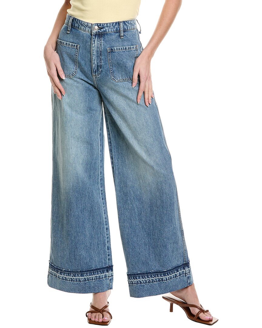

Rag & bone Марина Лилиана Широкие джинсы, синий