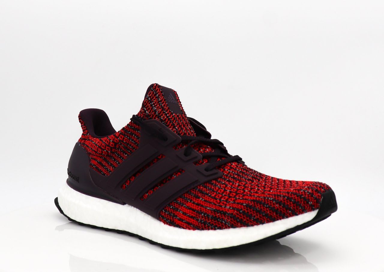 Мужские кроссовки Adidas Originals Ultraboost, черный/красный — фото 4