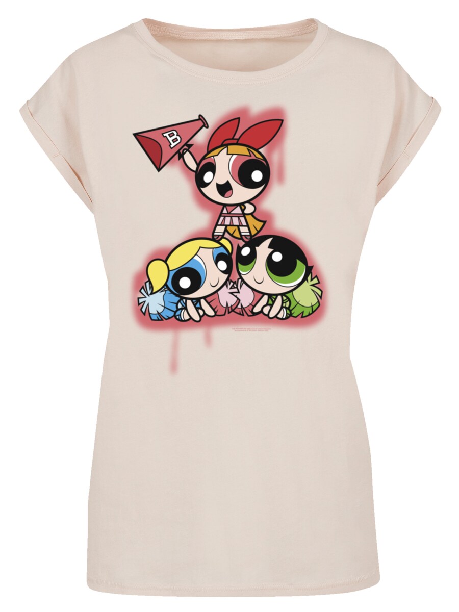 

Рубашка F4NT4STIC Powerpuff Girls Cheerleaders, песочный