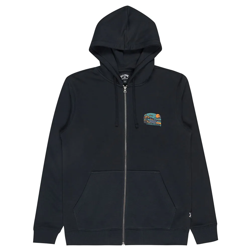 

Толстовка Billabong Webcast full zip, черный