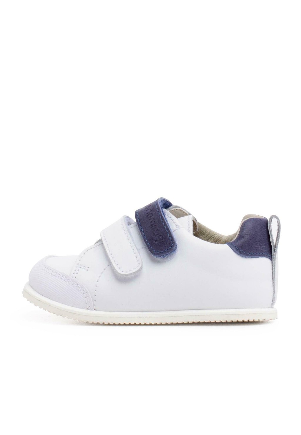 

Кроссовки ZAPATILLAS PIEL DOBLE CIERRE ADHERENTE COLORES - Baby shoes Pisamonas, темно-синий