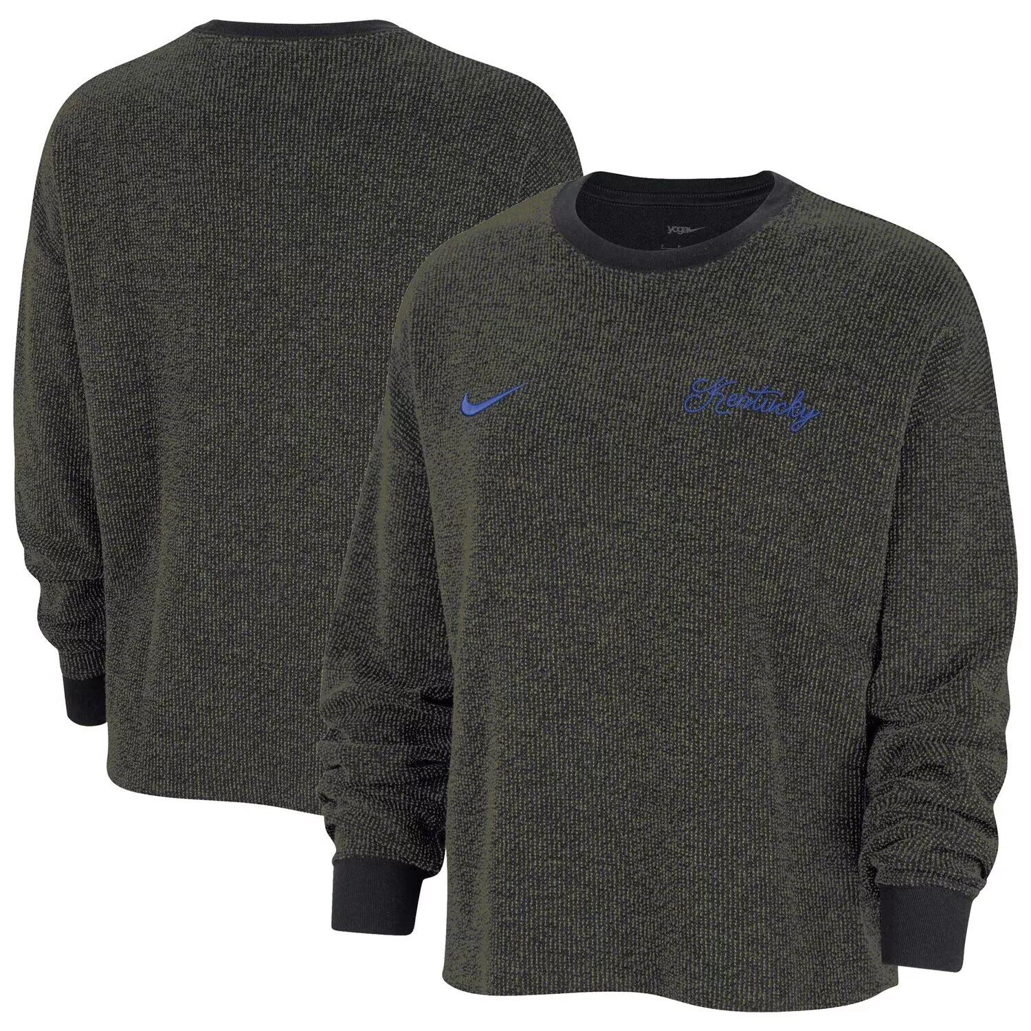 

Женский черный пуловер для йоги с надписью Nike Kentucky Wildcats Nike