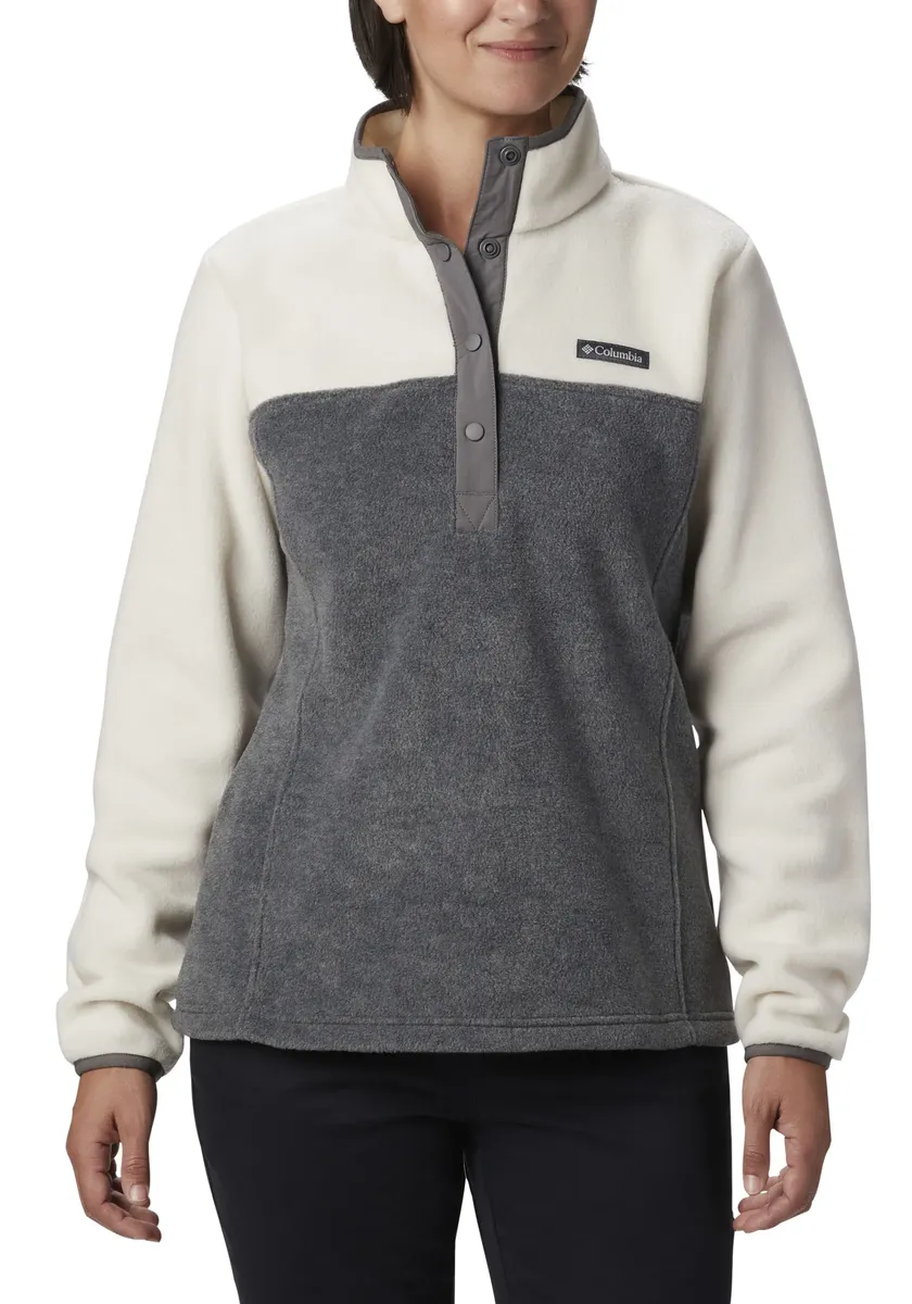 

Флисовый пуловер Columbia "Benton Springs 1/2 Snap Pullover", серый