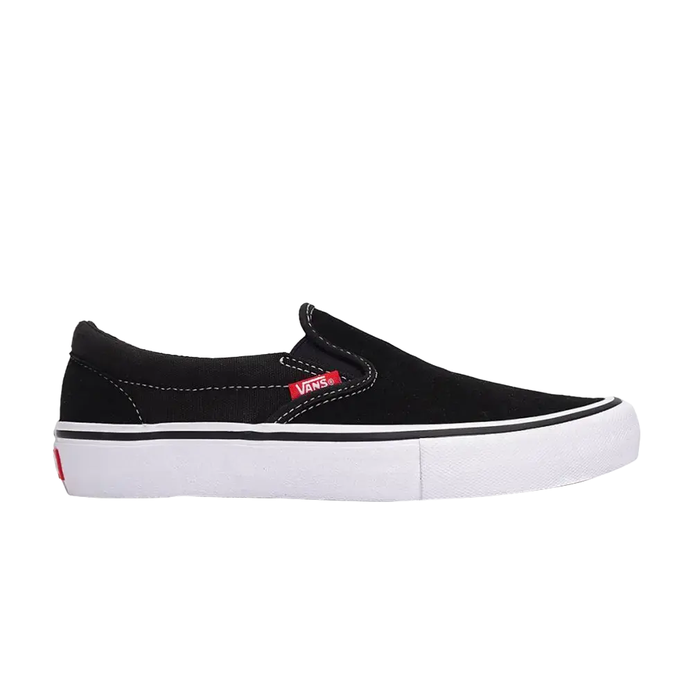 Слипоны Pro Vans, черный