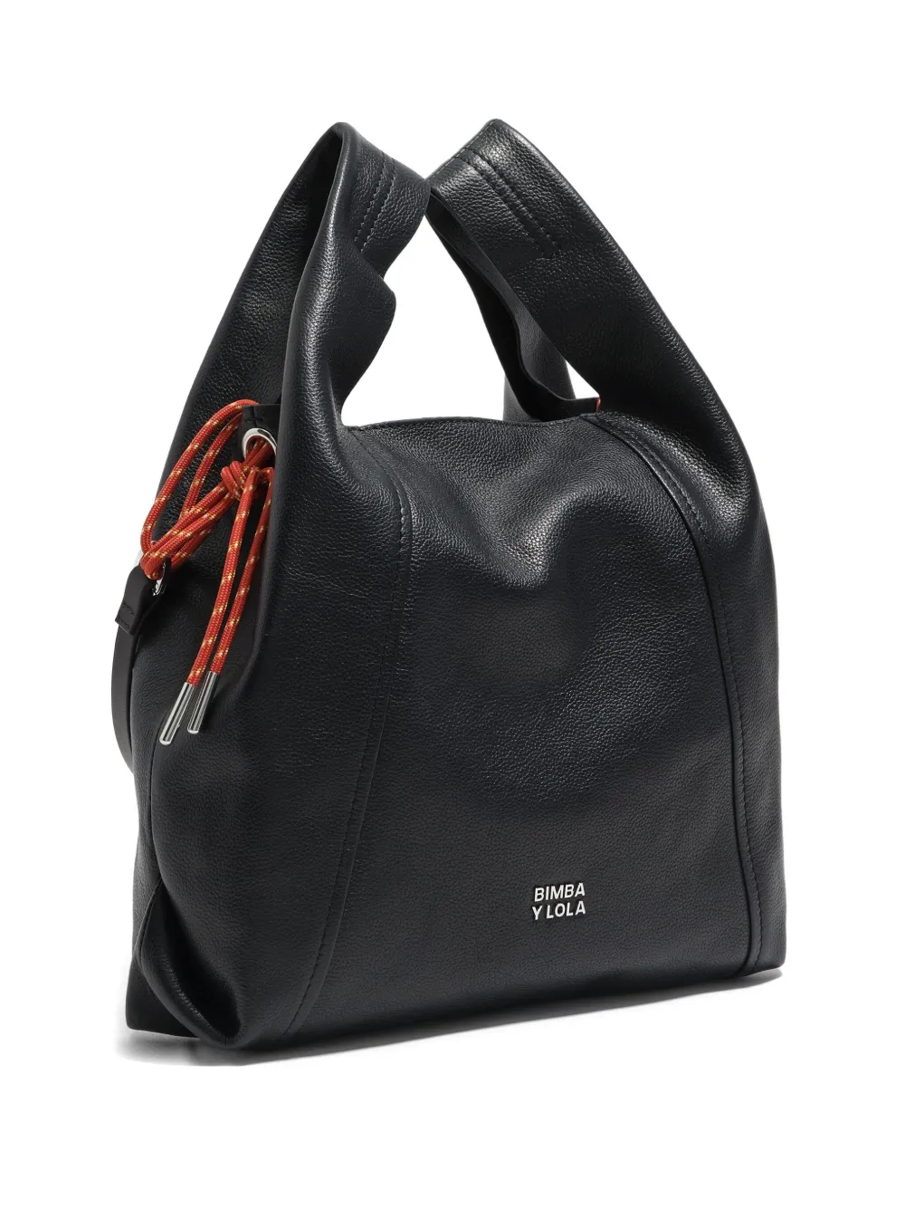 

Сумка-тоут Medium Paper из кожи с деталью в виде веревки Bimba Y Lola, черный