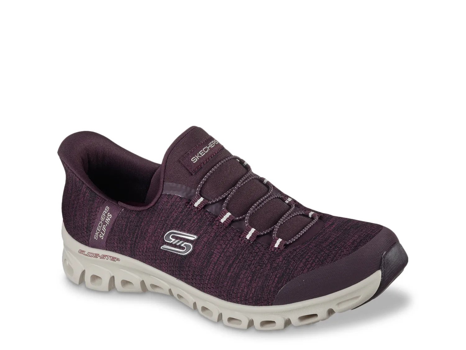 Кроссовки Skechers Hands Free Slip-ins: Glide Step Slip-On Sneaker - Women's, Deep Purple