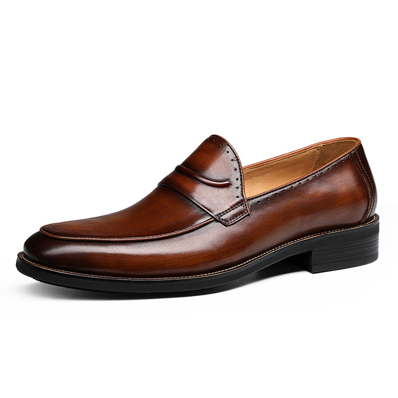 

Bansley Коричневые лоферы мужские, цвет Brown