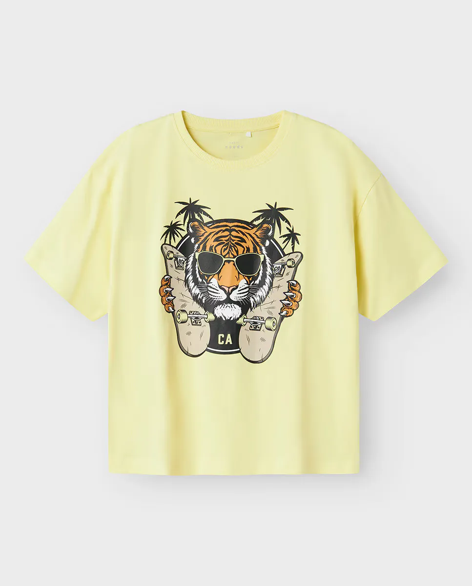 

Футболка с коротким рукавом для мальчиков name it, зеленый
