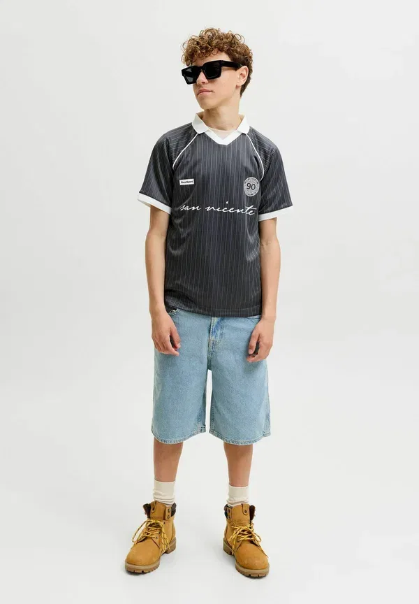 Поло Jack & Jones Junior, цвет асфальт