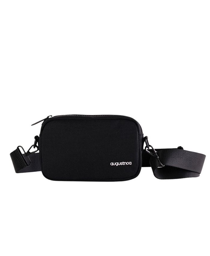 

Поясная сумка через плечо Fanny Pack Crossbody Bag AUGUSTNOA, черный