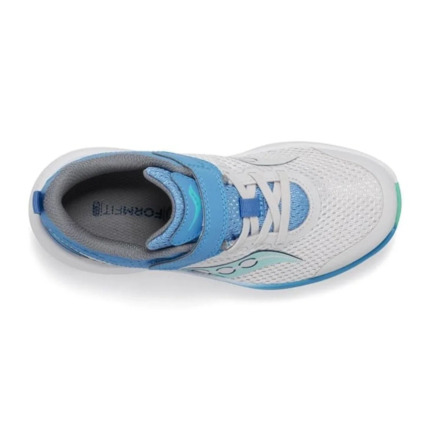 Детские кроссовки Saucony Kinvara A/C SK167463 серого цвета, для бега HTAT423 — фото 4