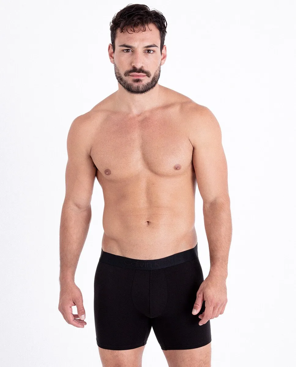 

3 пары длинных боксеров - CK Black Calvin Klein, мультиколор
