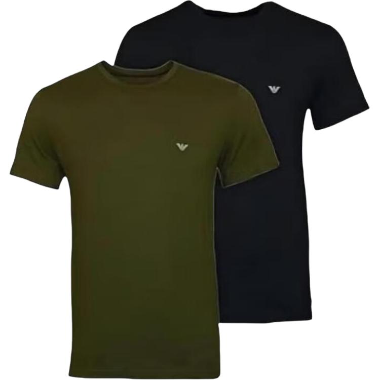 

Футболка мужская 2 шт EMPORIO ARMANI, черный