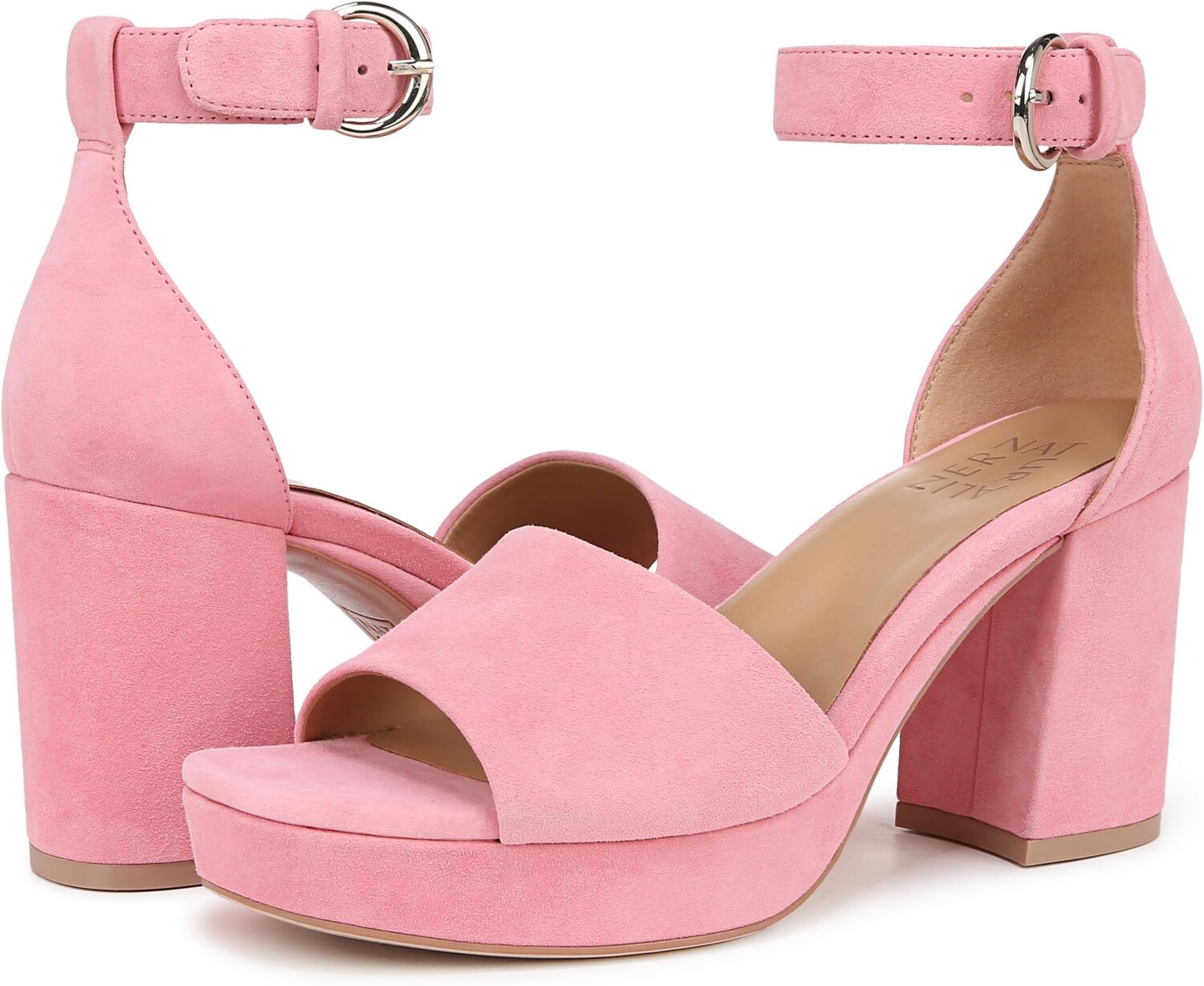 

Сандалии Naturalizer Pearlyn, цвет Flamingo Pink Suede