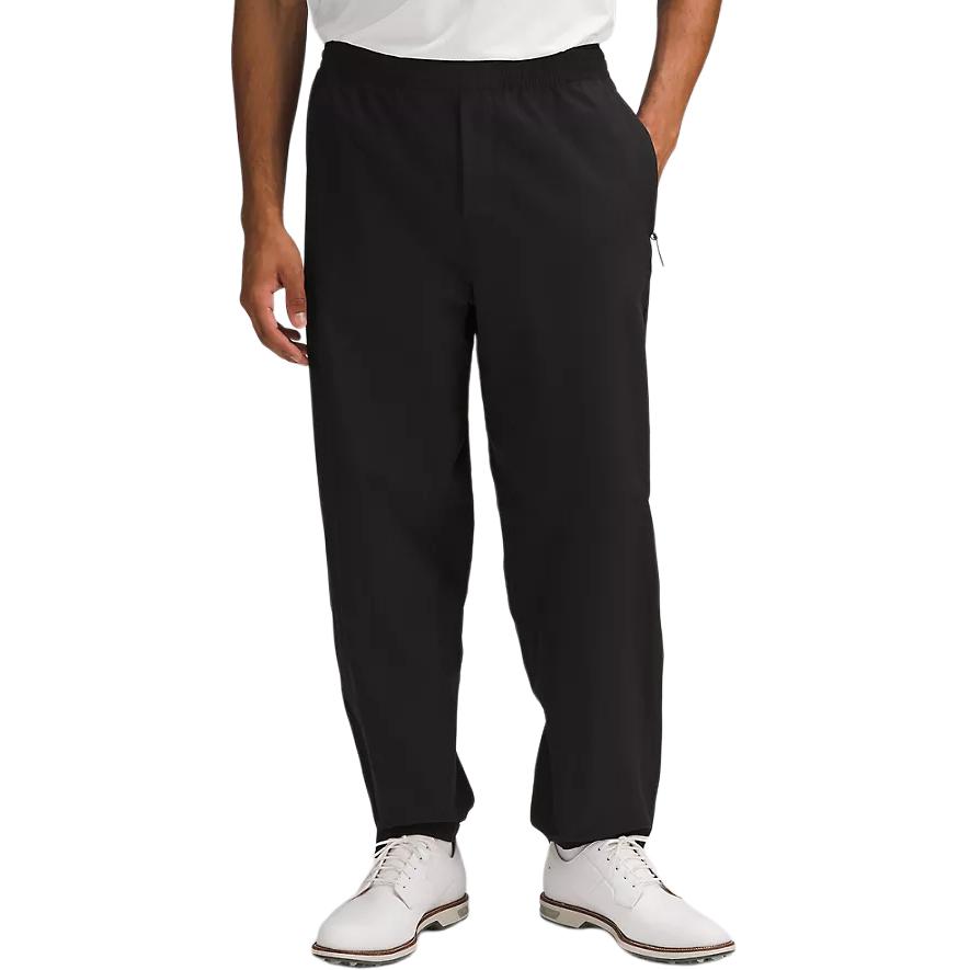 

Водоотталкивающие Гольф Брюки на Молнии Повседневные Мужские Lululemon, Черный