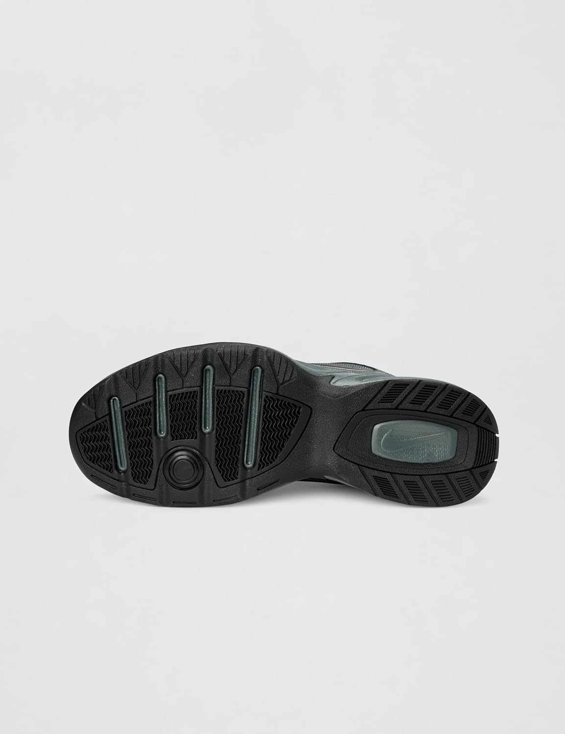 Мужские кроссовки для тренинга/тренировок Nike Air Monarch IV, черный/серый — фото 3