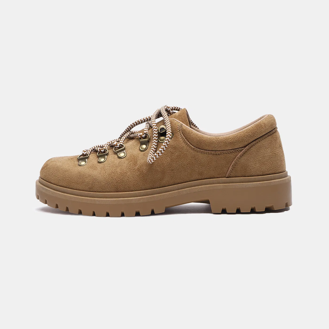 Мужские низкие кеды Trail Suede Trackers цвета кэмел от Sixft — фото 2