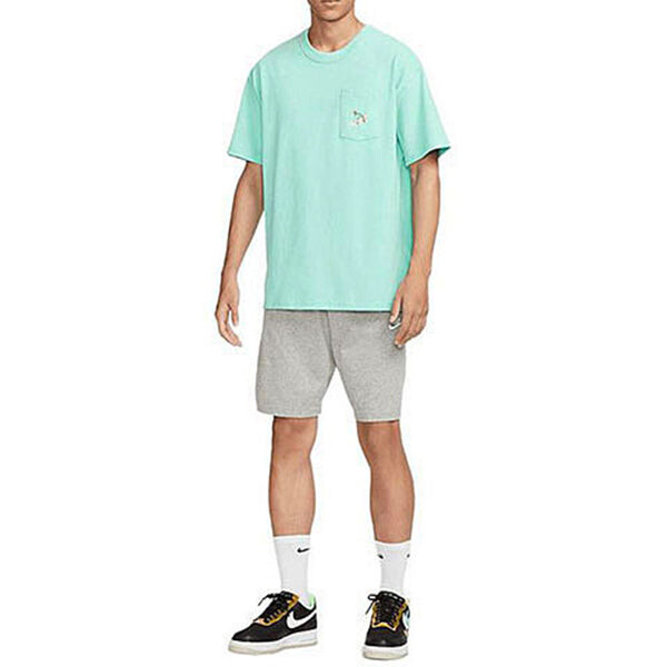 Футболка Nike Sportswear Premium Essential Pocket T-Shirt 'Lake Green', зеленый — фото 3