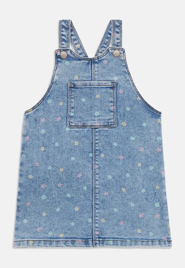 Платье-Бибюстгальтер nmfros из денима Name It, Medium Blue Denim — фото 3