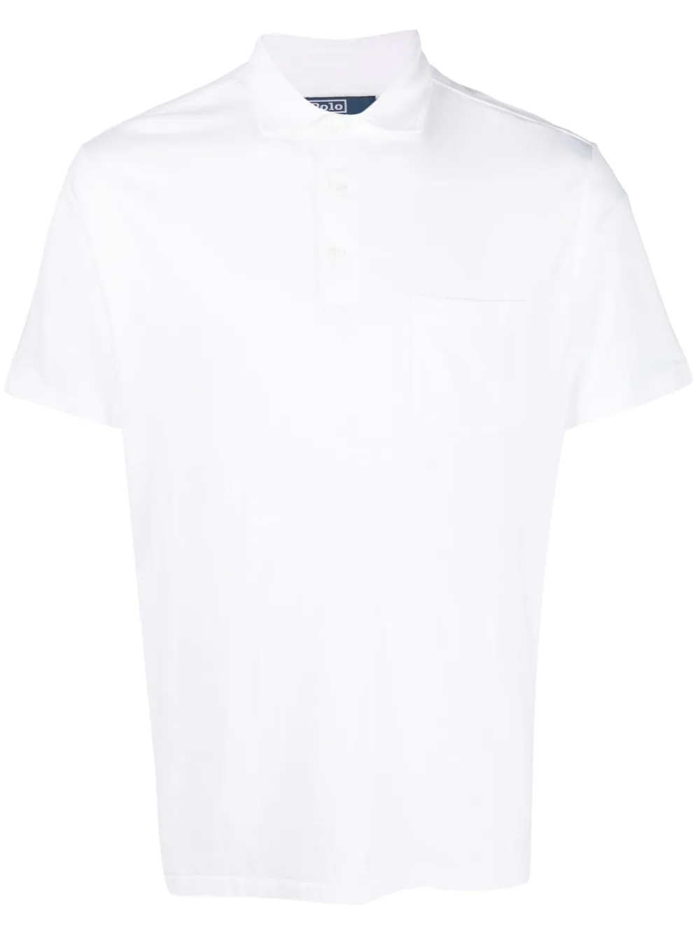 

Рубашка поло с вышитым логотипом POLO RALPH LAUREN, белый